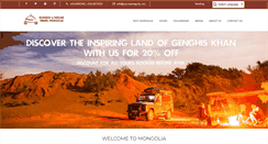 Desktop Screenshot of journeymongolia.com